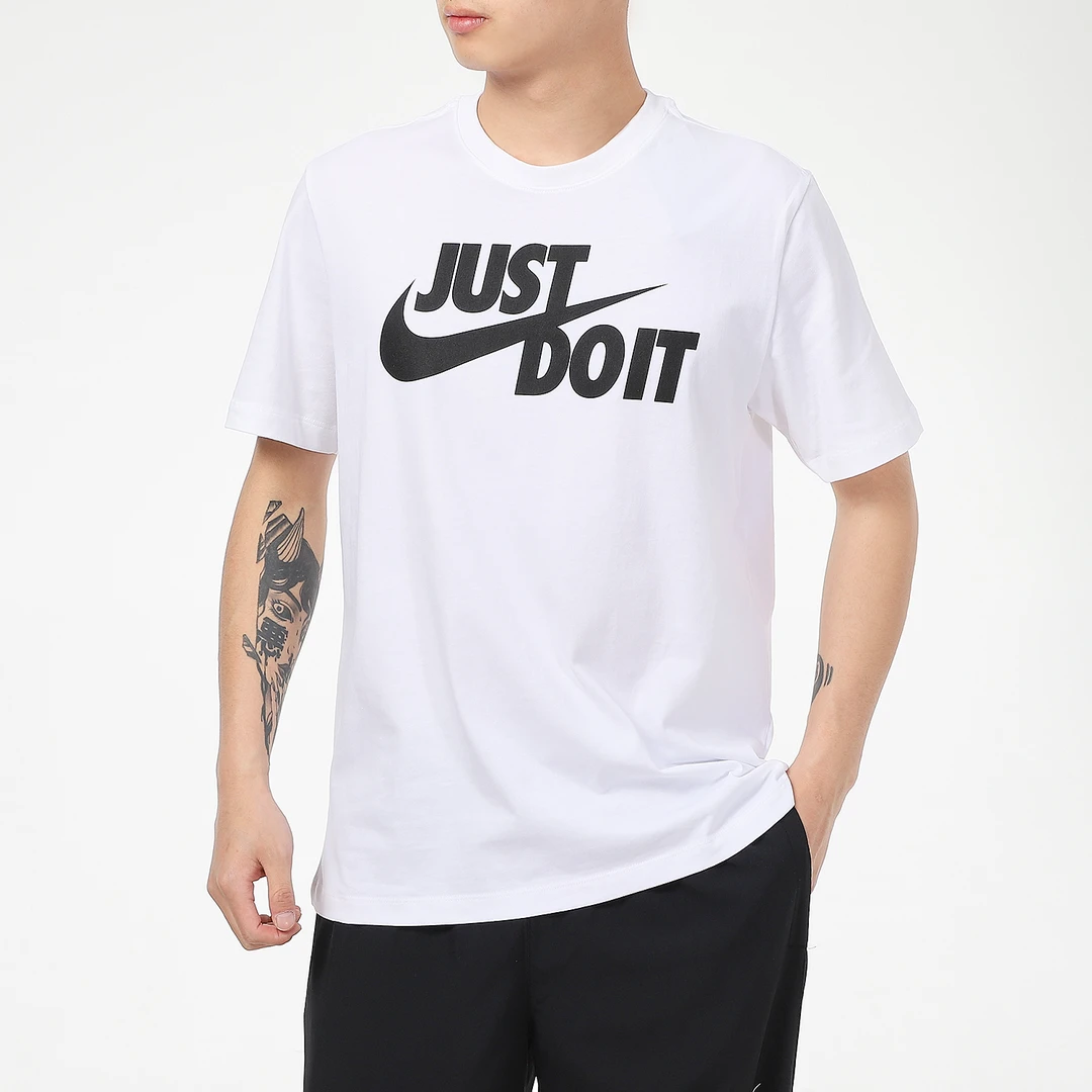 NIKE耐克男款短袖2025新款透气休闲圆领T恤运动上衣半袖衫 AR5007