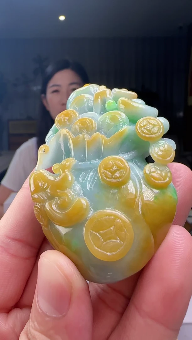 翡翠未镶嵌吊坠(不含链)AX@@960Q3J18649