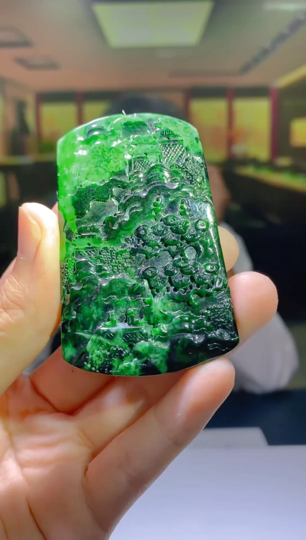 未镶嵌定制翡翠JJ翡翠毛货HYS-50