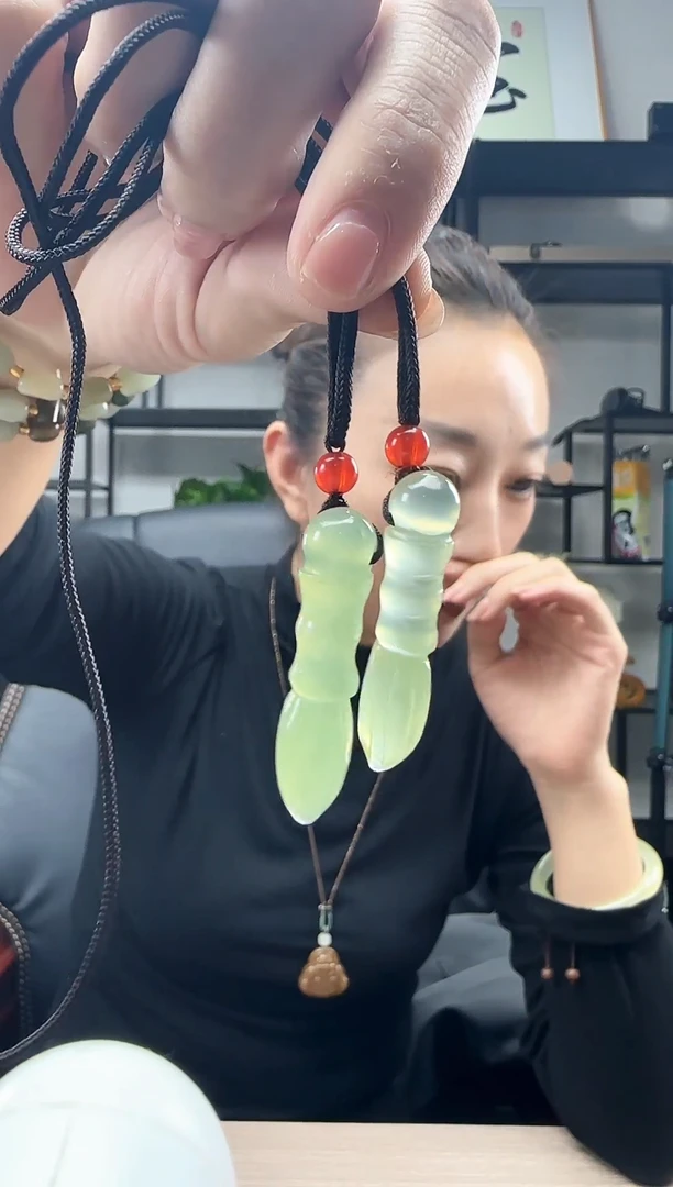 未镶嵌岫玉颈饰多样性发货拍一发一