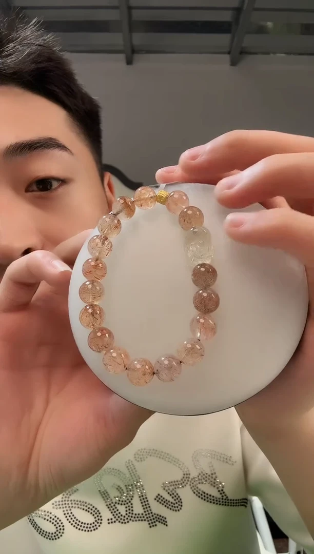 水晶手链未镶嵌晶1984 约10mm