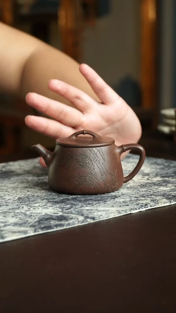 茶杯紫砂58号李建军老师宜兴紫砂原矿作品