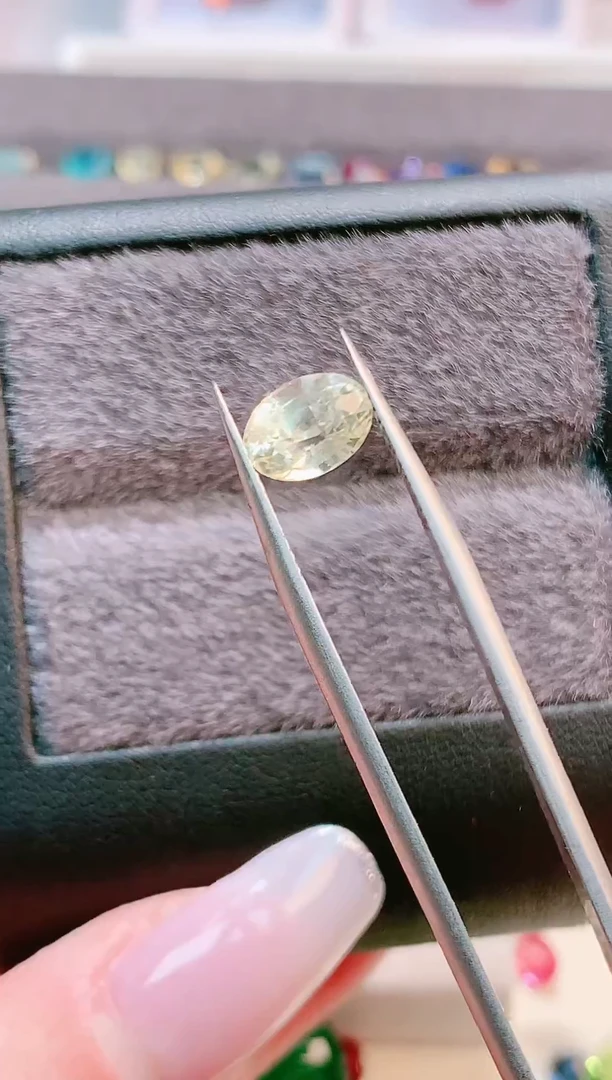 裸石蓝宝石斯里兰卡黄蓝宝2.16ct