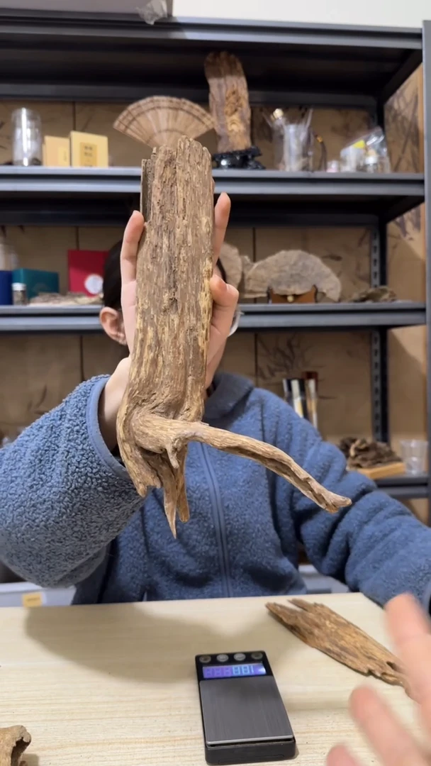 【闪购商品】沉香摆件24号芽庄树心油野料60克+