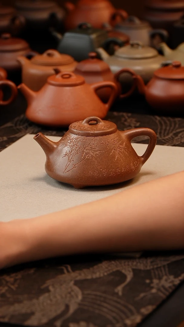 茶壶紫砂我**拔宜兴紫砂壶实力派
