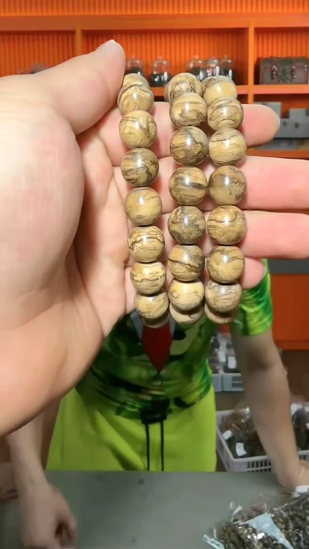 沉香手串56号单圈海南17g1.2多样性发一