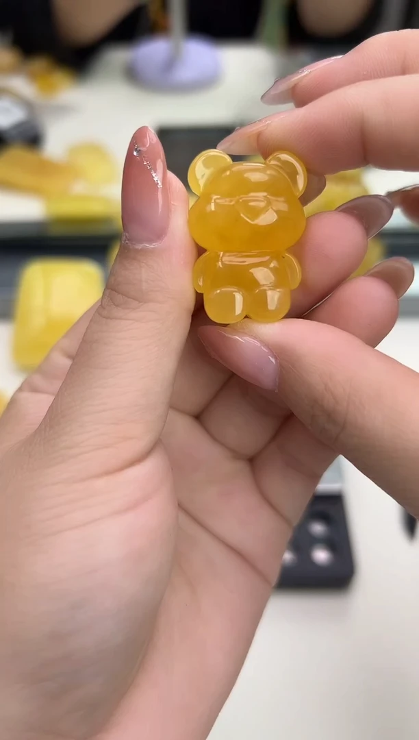 裸石琥珀未镶嵌琥珀蜜蜡吊坠