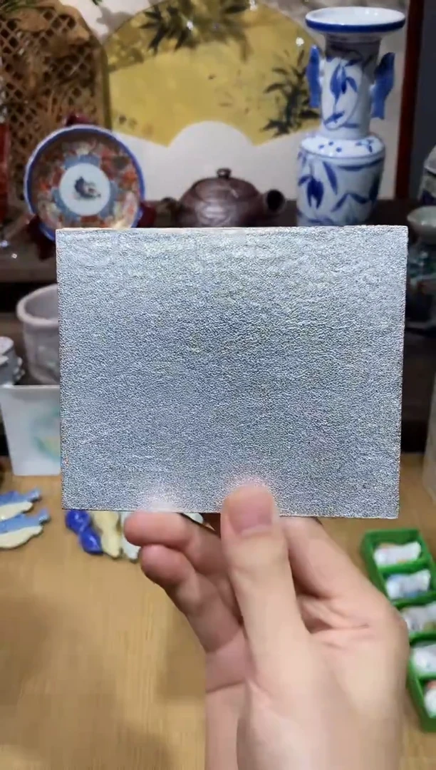 瓷片铜胎七宝烧（双面可用）