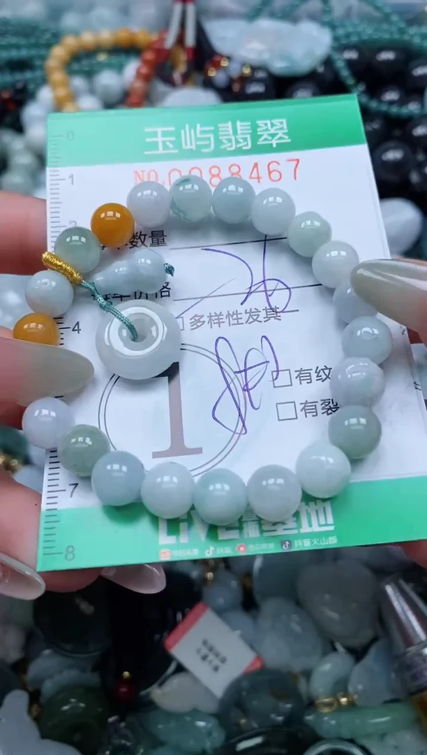 【闪购商品】翡翠颈饰未镶嵌闪购0088467多样性发其一