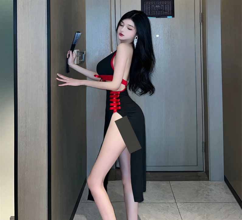 【清纯欲姐】新款节日战袍约会免脱性感连衣裙