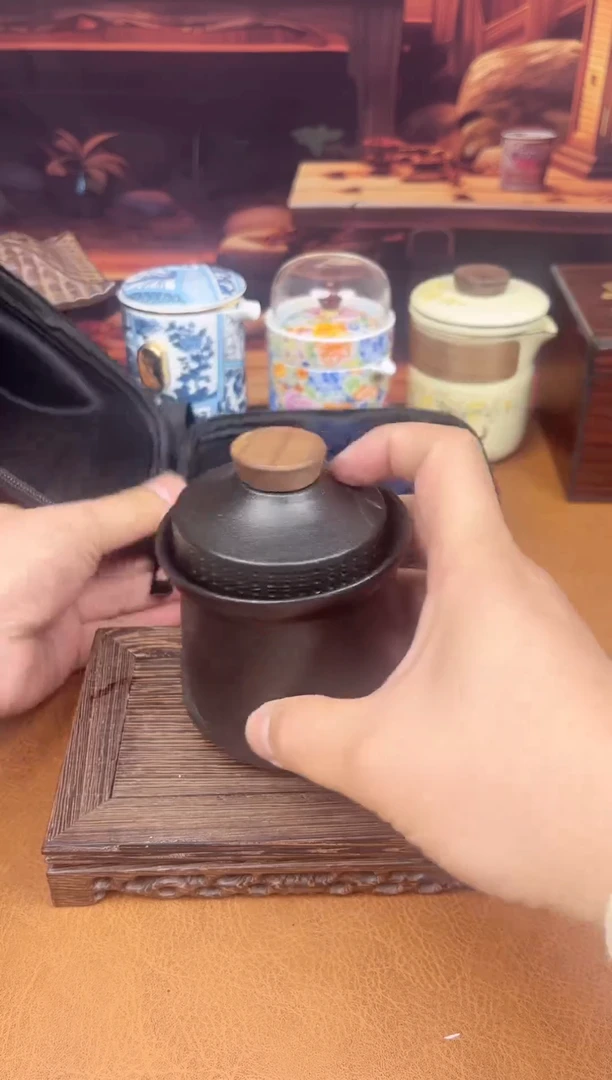 【闪购商品】陶瓷茶具摆件茶叶罐