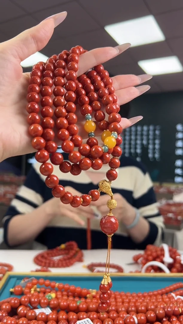 未镶嵌珠串南红玛瑙10.27-9mm（多样式）250926802999