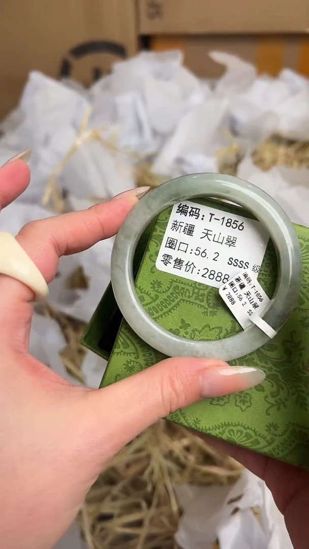 未镶嵌手镯石英质玉T-1856