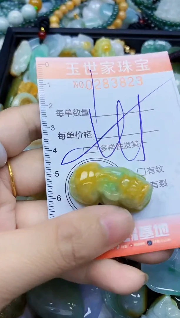 翡翠未镶嵌颈饰闪购0283823多样性发其一