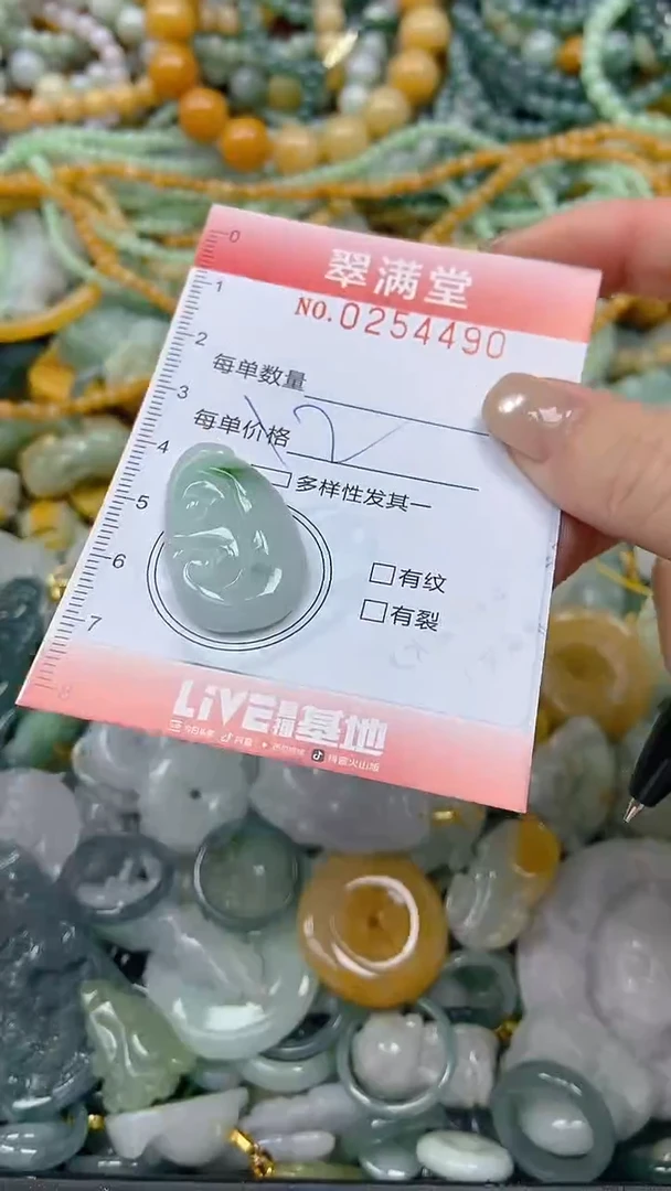 未镶嵌挂件翡翠闪购0254490