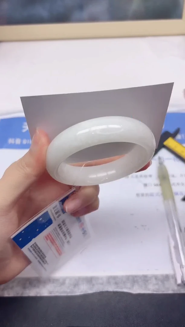 和田玉手镯未镶嵌211-56.5