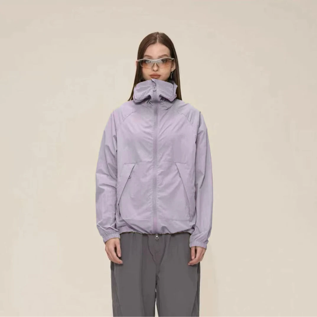 【清仓！防晒冰壳顶配版】可拆帽檐防晒衣户外冰感透气防紫外线皮肤