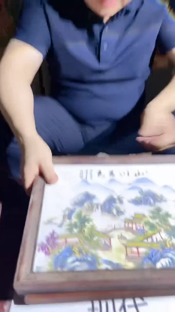 摆件景德镇陶瓷流水22