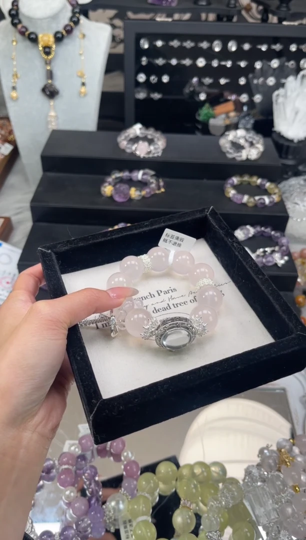 【闪购商品】水晶手链未镶嵌天然水晶 多样性发货
