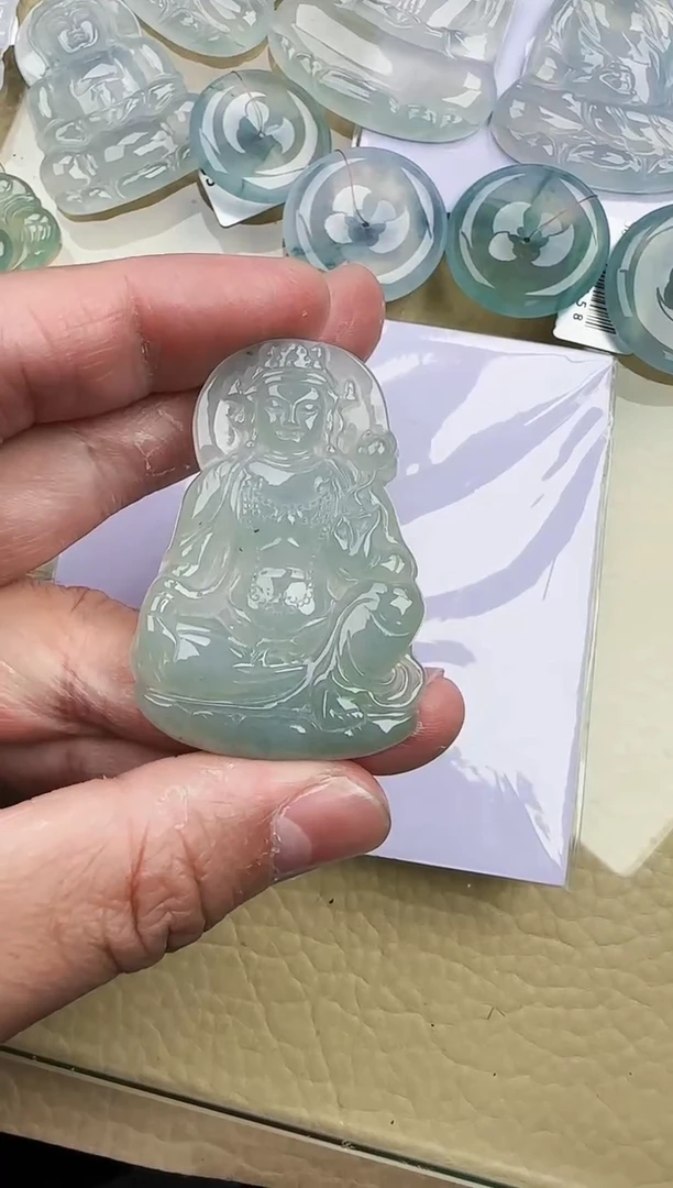 颈饰未镶嵌翡翠缅甸翡翠a货