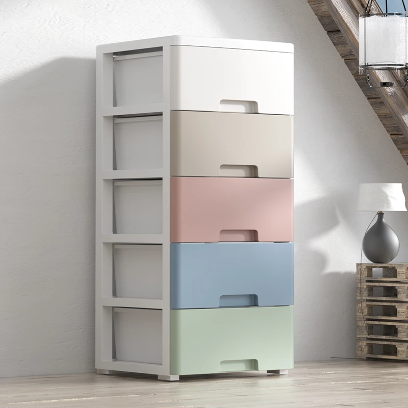 SL（25CM面长）超窄床头柜小型简约轻奢多层卧室夹缝柜马卡龙收纳柜