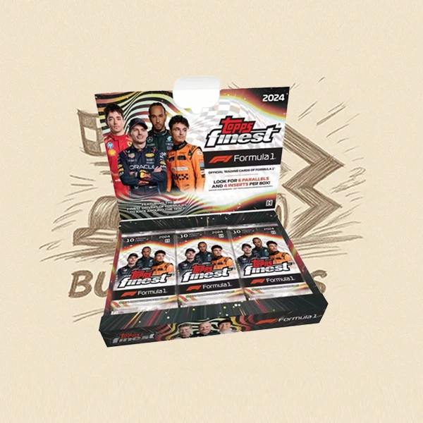 【拆盒】2024 Topps Formula F1 Finest 收藏卡（下单默认代拆）