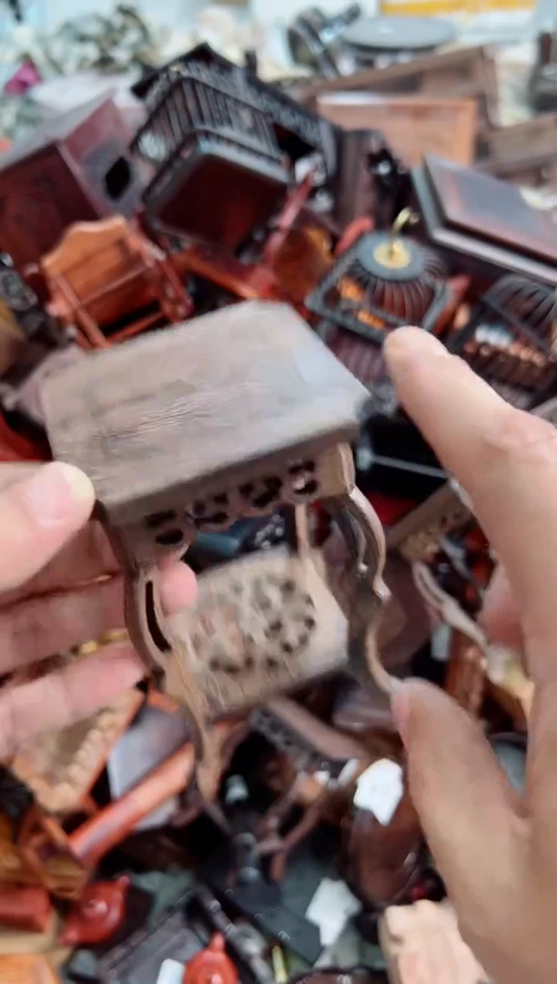 木100底座花架摆件处理