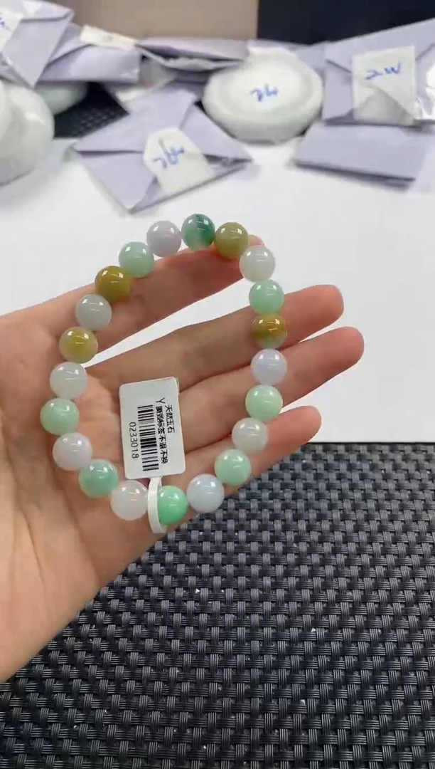 未镶嵌手串翡翠基地发货H 9585