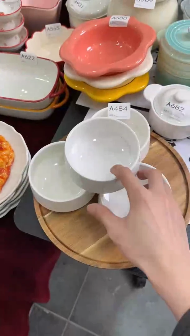 摆件陶【4个装】A484清仓微瑕福利餐具