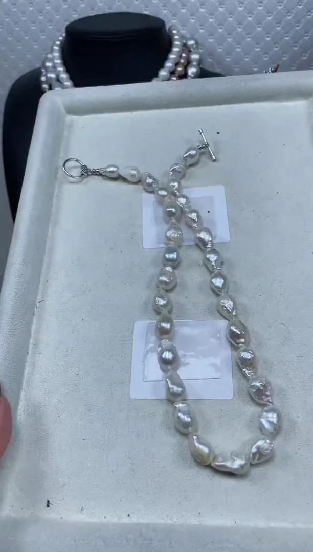 【闪购商品】淡水珍珠项链未镶嵌【纯恬珍珠】