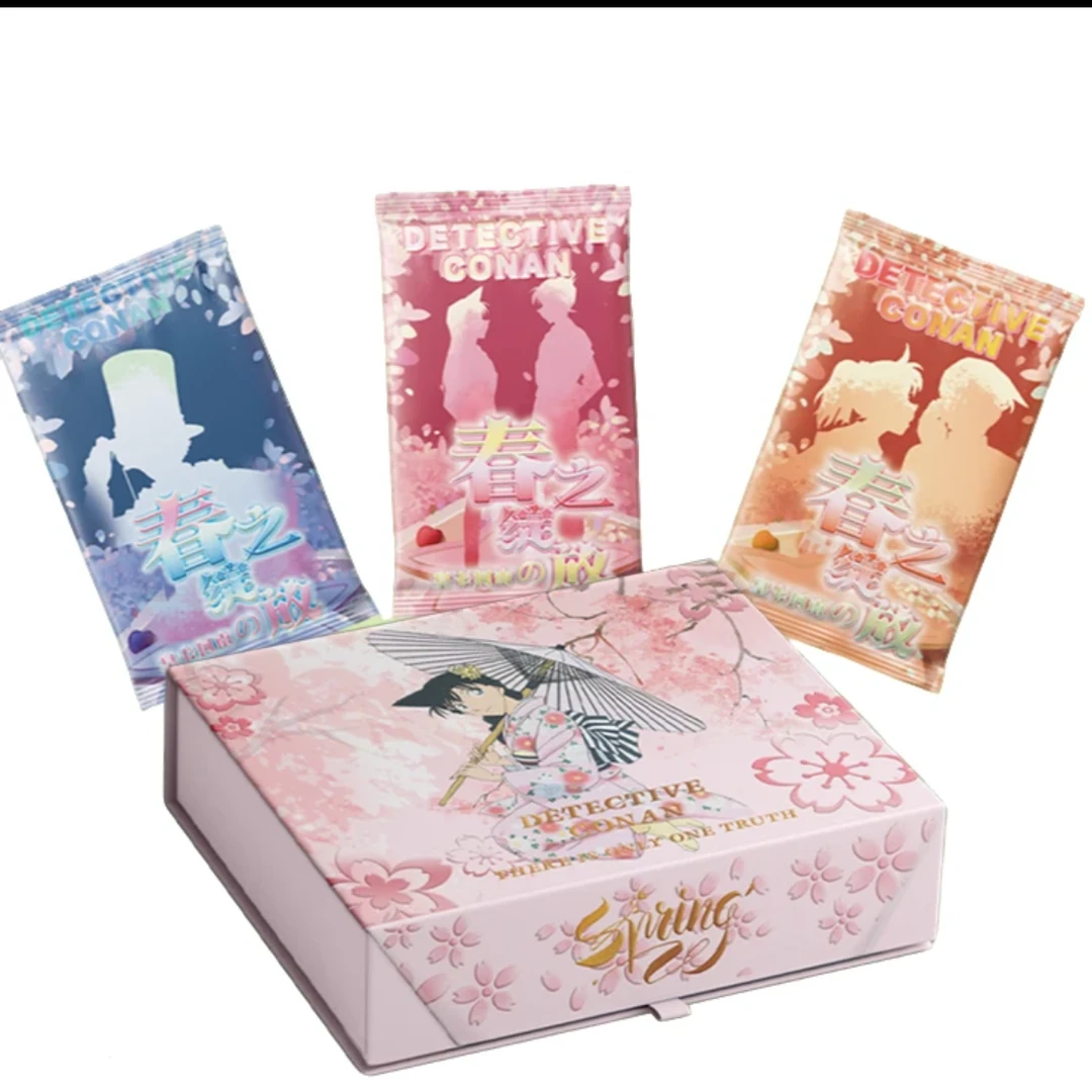 名侦探柯南 春之绽放 皇卡收藏卡二创卡牌周边潮玩盲盒（默认代拆）