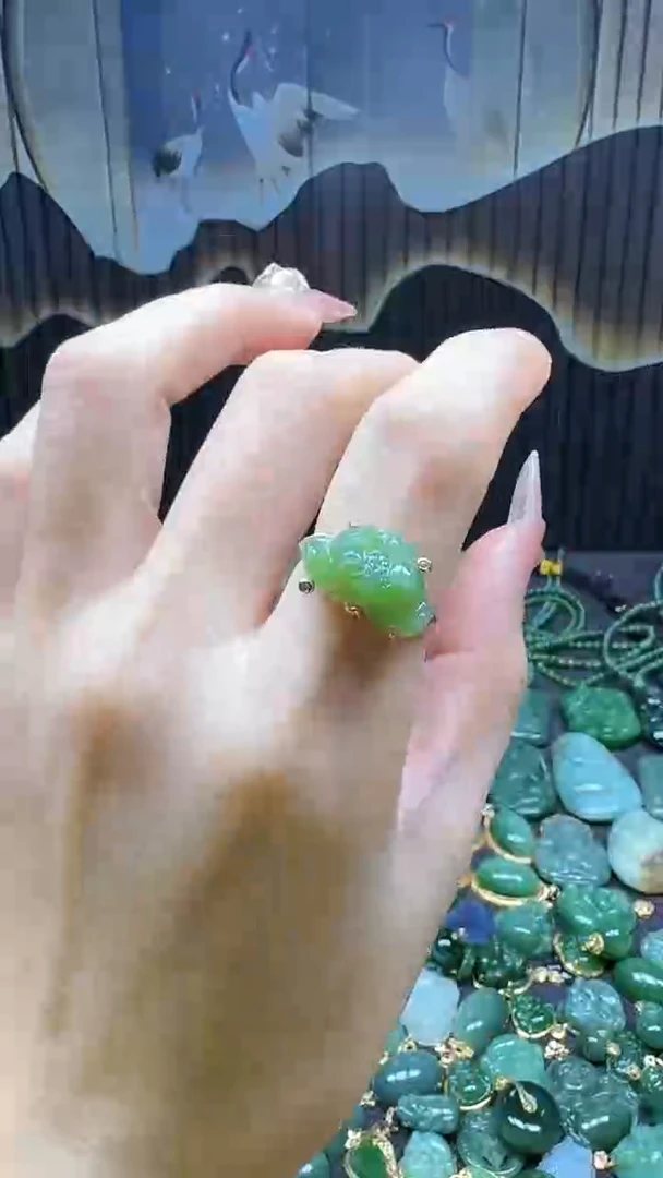 【闪购商品】和田玉挂件银S925镶嵌1