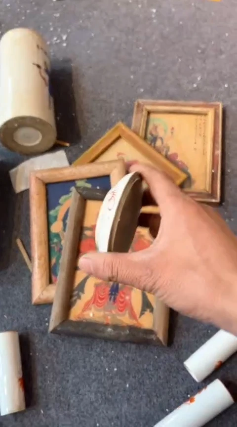 【闪购商品】摆件瓷器摆件瓷器摆件画片随机