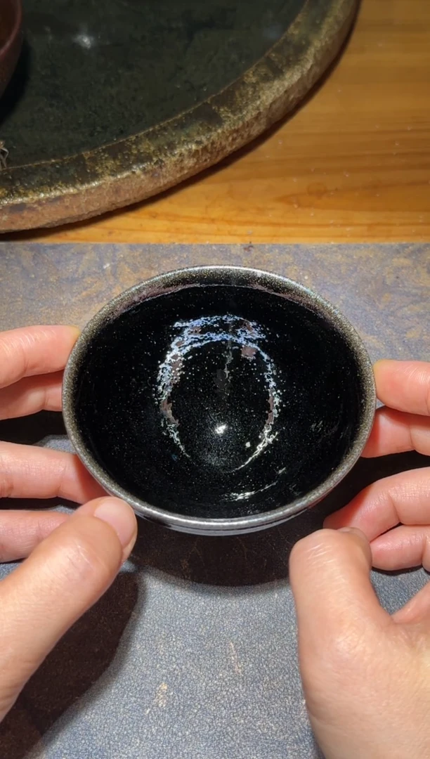 茶盏华鑫堂陈泉华老师开窑现场40