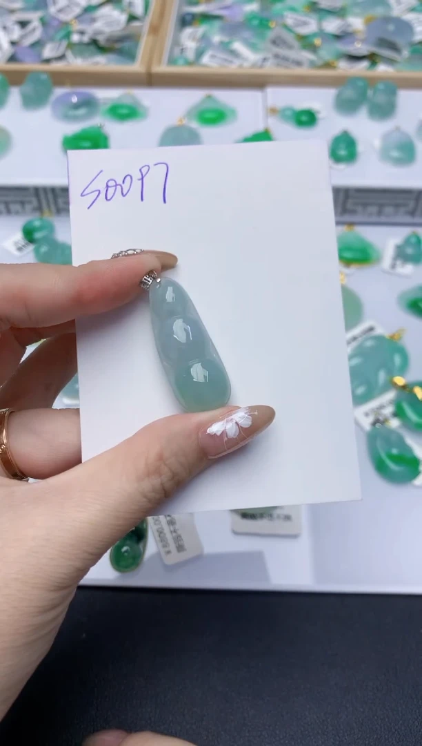 翡翠未镶嵌颈饰11111111