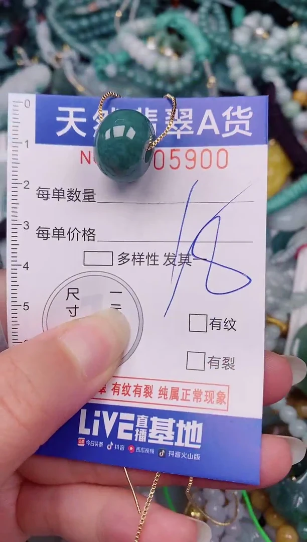 颈饰未镶嵌翡翠00005900