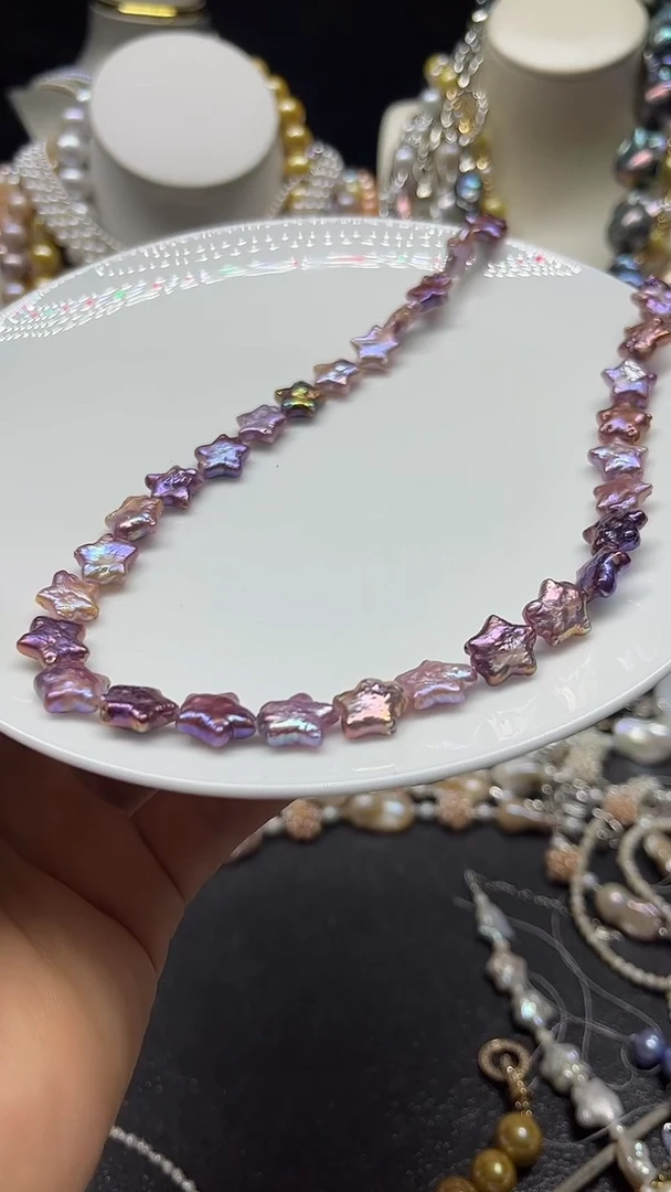 颈饰未镶嵌淡水珍珠多人