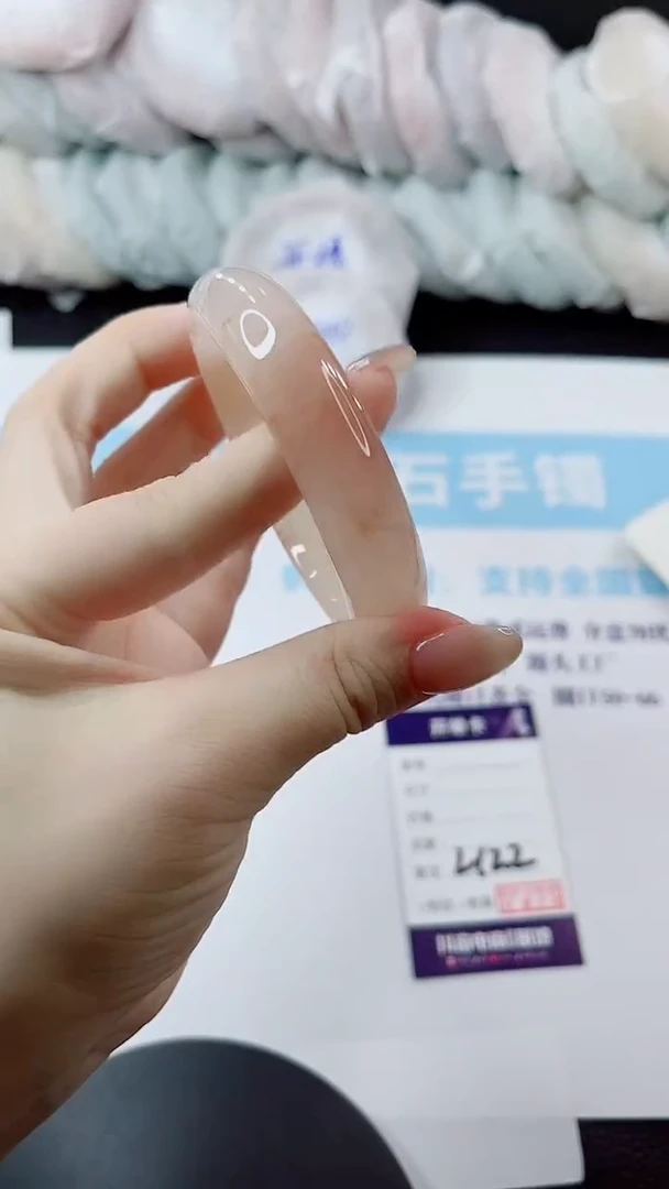 未镶嵌手镯石英质玉多样性发货L122