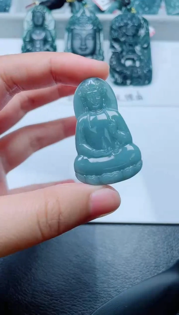 颈饰未镶嵌翡翠多样性发货随机发货-厚观音