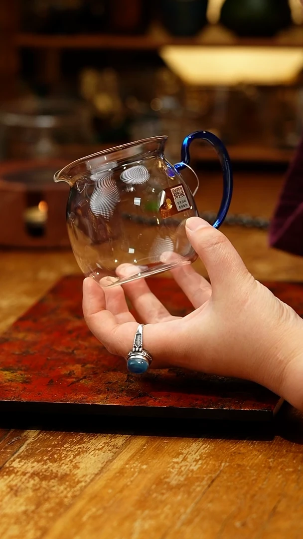 【闪购商品】禾器/晶彩美满茶海/浅蓝色/定制款