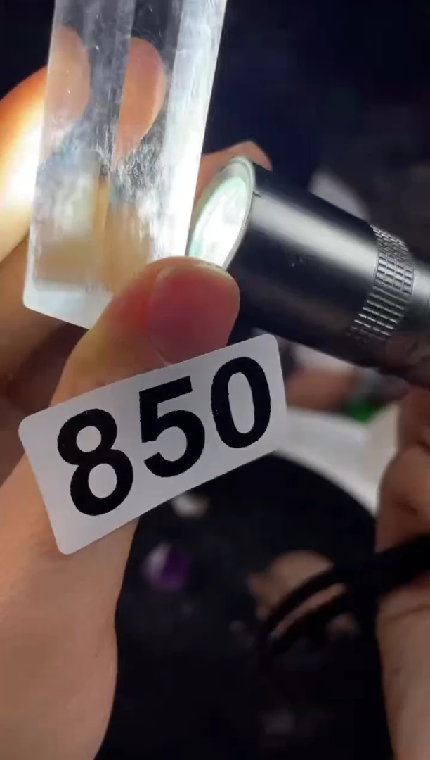 未镶嵌发晶大型摆件（非配饰）白水晶蓝针柱子850
