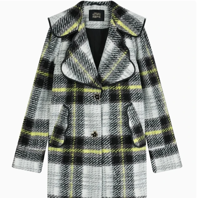 妖精的口袋毛呢外套11413010