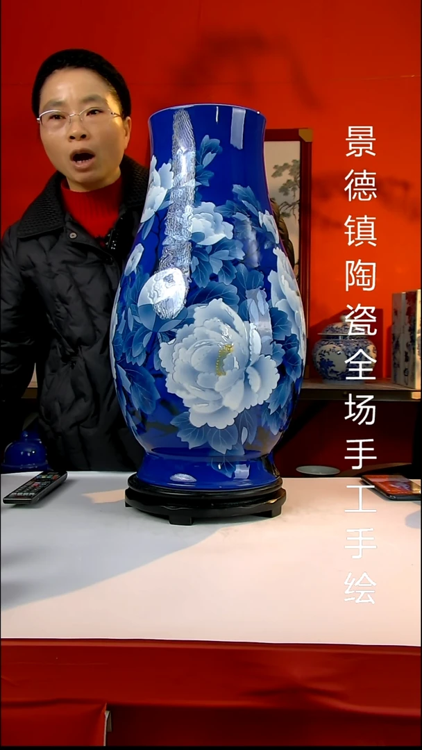 摆件陶瓷景德镇陶瓷 全场手工手绘