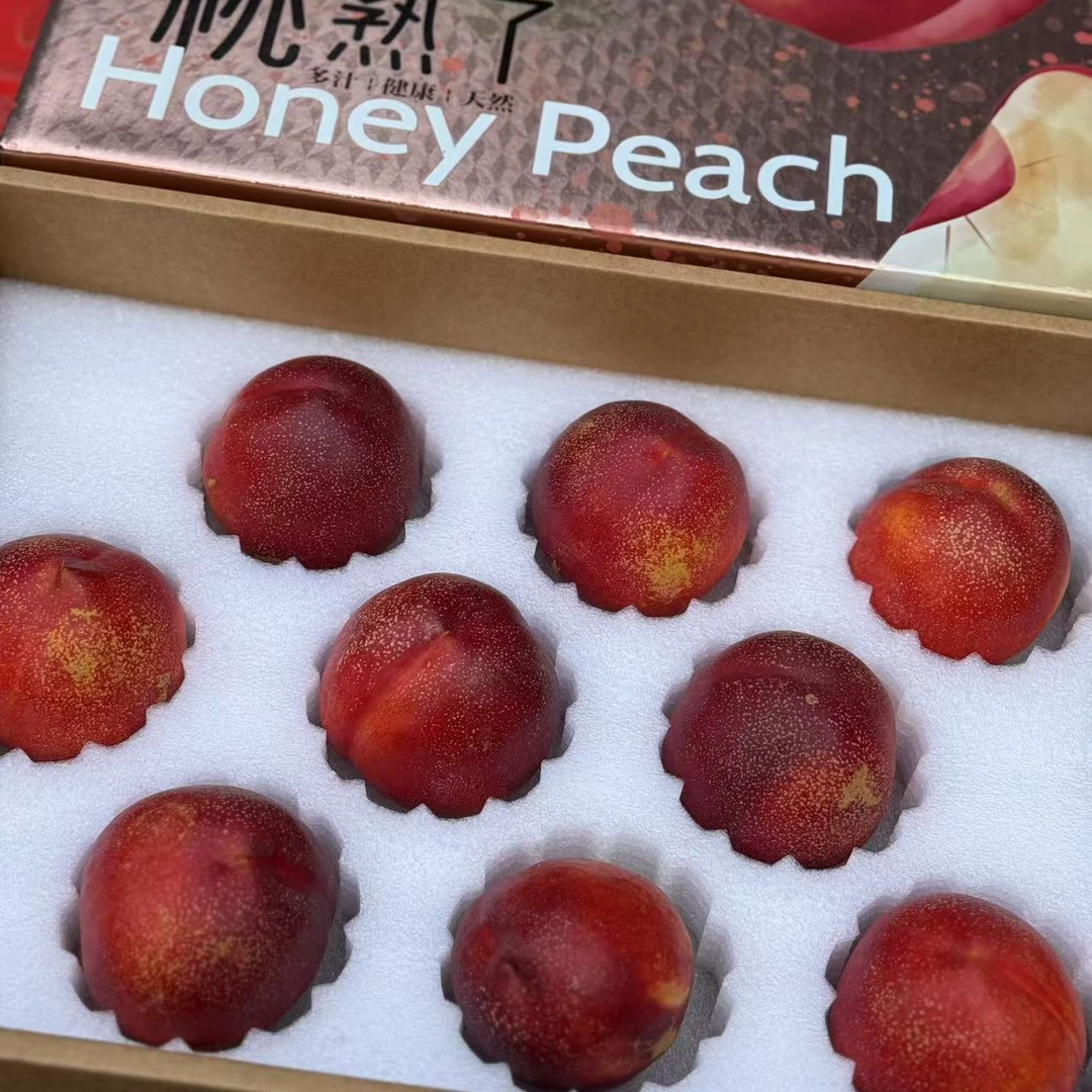 黄肉麻点油桃红皮黄心芒果油桃子新鲜采摘麻子油桃当季新鲜水果桃子山西省