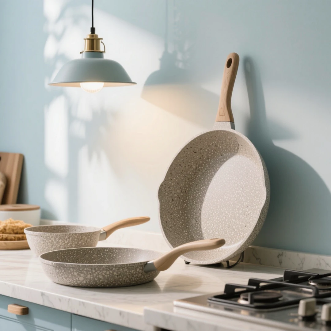 高端厨具不粘锅全新微瑕