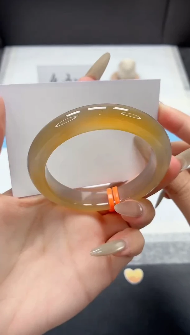 石英质玉手镯未镶嵌412/香槟56.1