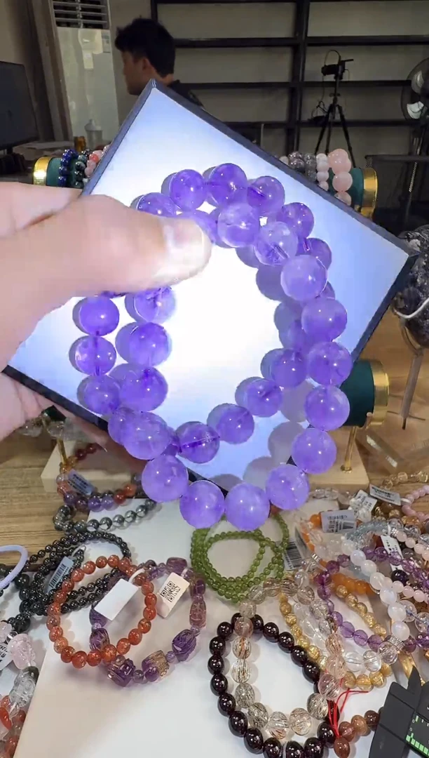 水晶手链未镶嵌晶0559 约11mm 多样性发一件