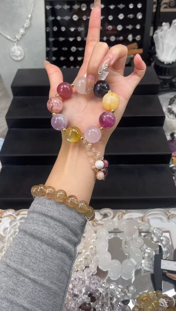 【闪购商品】水晶手链未镶嵌天然水晶 多样性发货