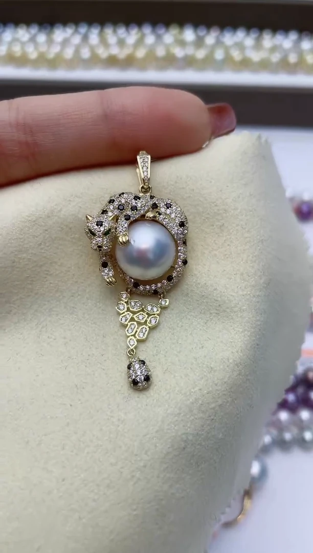 【闪购商品】海水珍珠颈饰银S925镶嵌W70