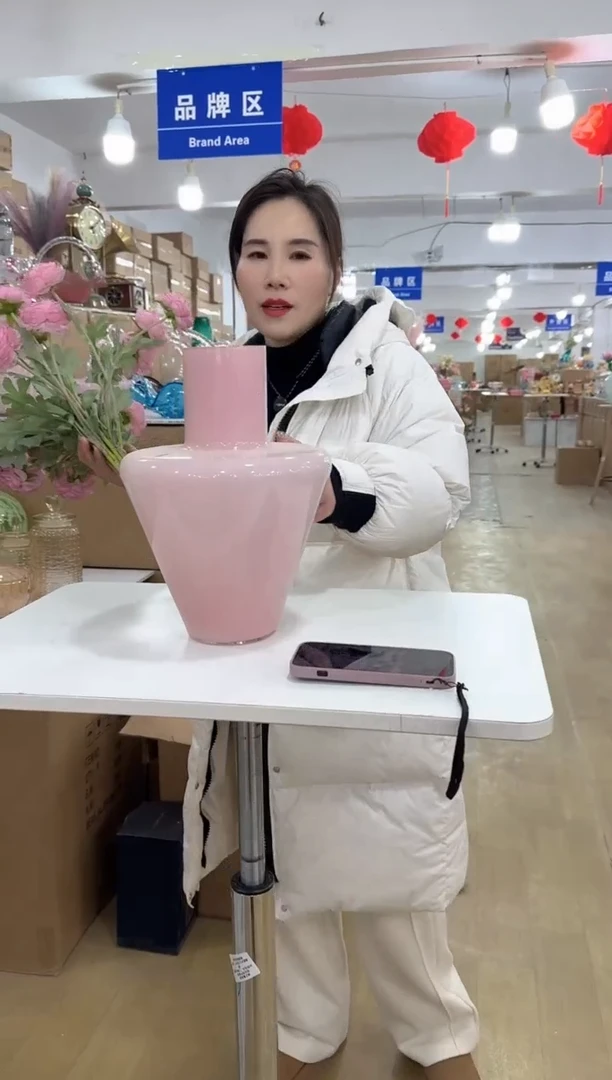 【闪购商品】无铅玻璃美全花器-k-早2